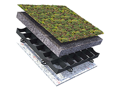 Zádržná mříž S50 pro šikmé střechy