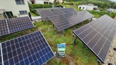 Biosolární držák FVE výškově nastavitelný