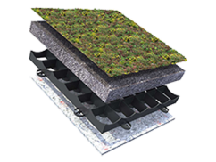 Zádržná mříž S50 pro šikmé střechy